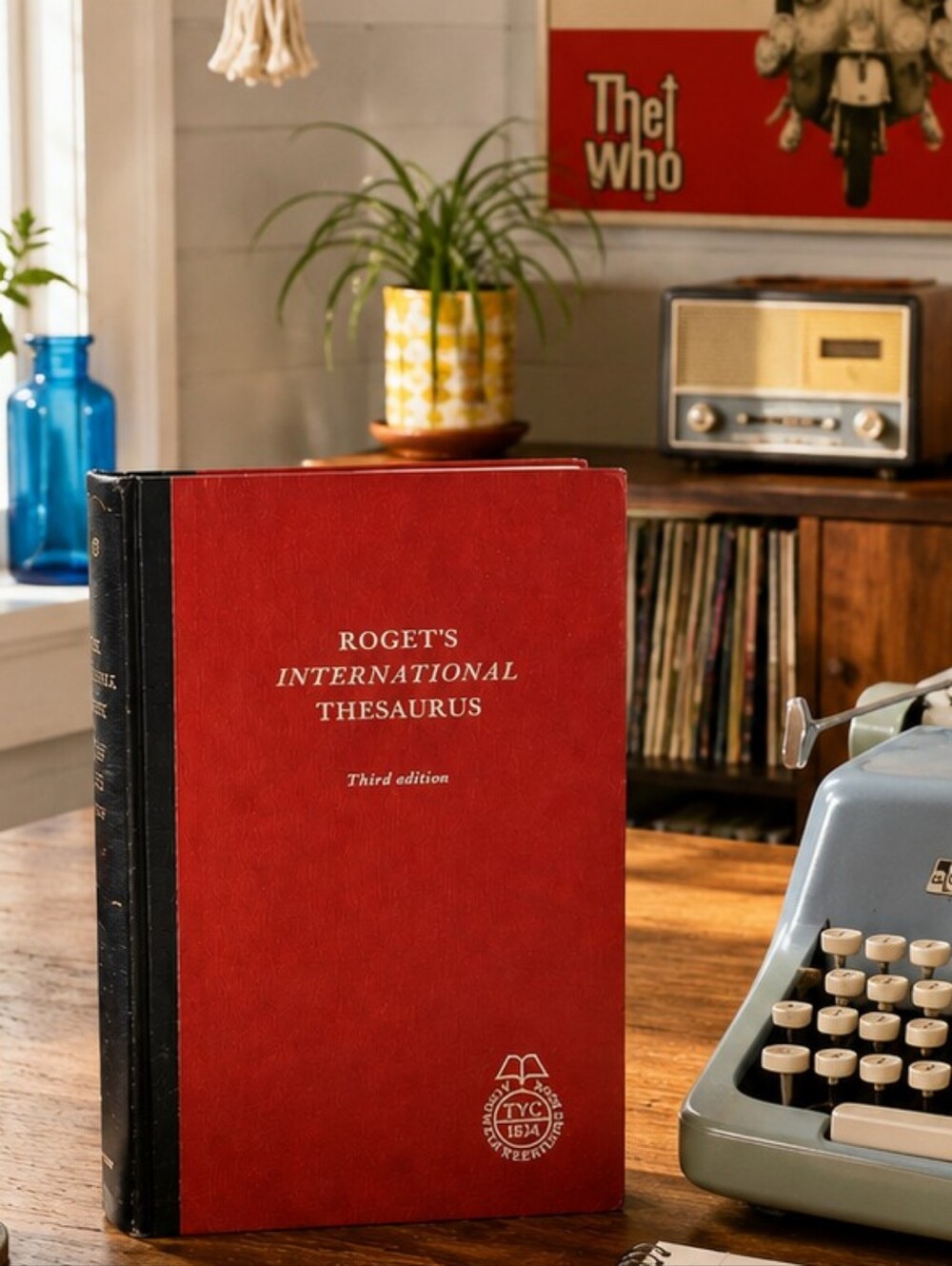 Roget's International Thesaurus Third Edition 1962 Thumb Indexed Hardcover Thoma